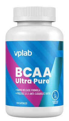 Амінокислоти VPLab BCAA Ultra Pure капсули №120