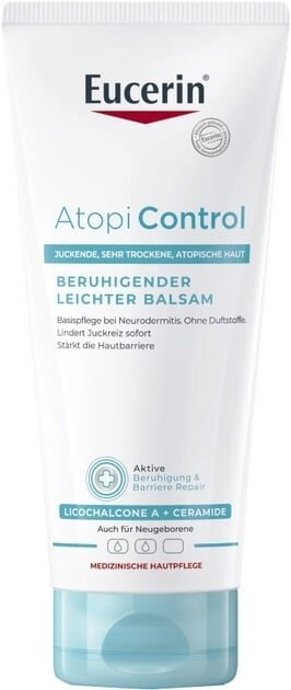 Бальзам для тіла Eucerin AtopiControl для сухої та атопічної шкіри (87945), 200 мл