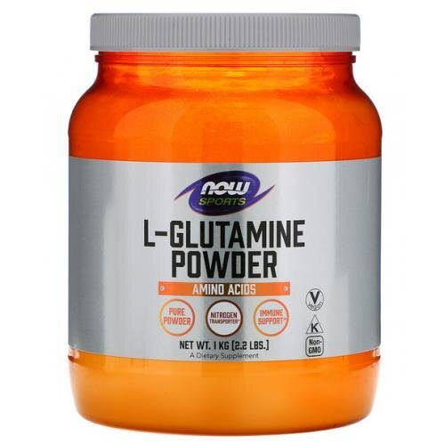 L-глютамін NOW Sports L-Glutamine порошок, 1000 г