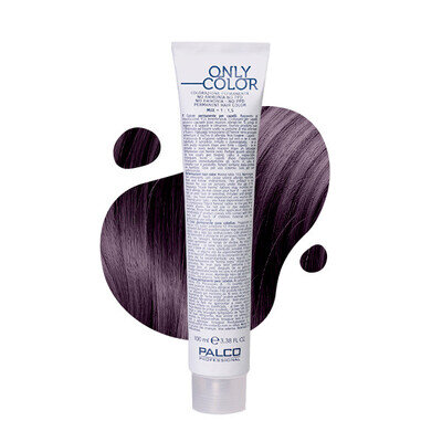 Крем-фарба для волосся Palco Professional Only Color безаміачна № 5.2 світло-коричневий фіолетовий, 100 мл