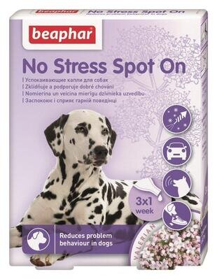 Краплі Beaphar No Stress Spot On заспокійливі для собак, 1 піпетка