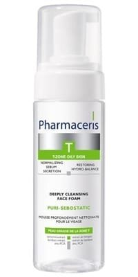 Пінка для вмивання Pharmaceris T Puri-Sebostatic глибоко очищуюча для обличчя, відновлює гідробаланс, 150 мл