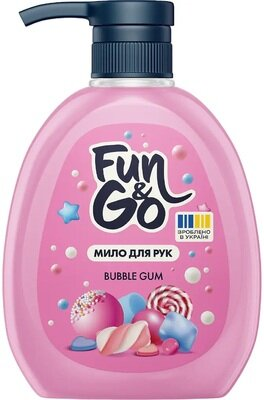 Мило рідке Fun&Go Bubble Gum, 300 мл