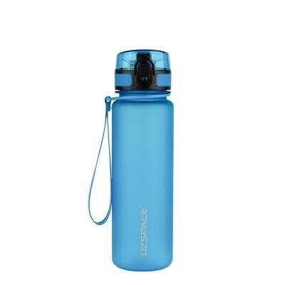 Пляшка для води Uzspace 3026 блакитна, 500 мл