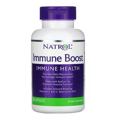 Мультивітаміни Natrol Immune Boost для зміцнення імунітету, 30 капсул