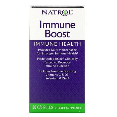 Мультивітаміни Natrol Immune Boost для зміцнення імунітету, 30 капсул