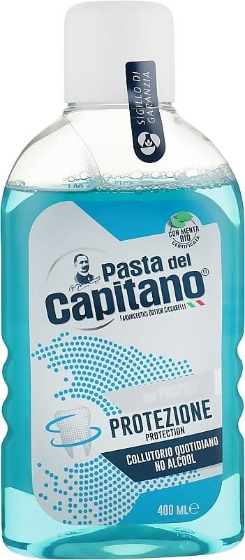 Ополіскувач для порожнини рота Pasta del Capitano Protezione, 400 мл