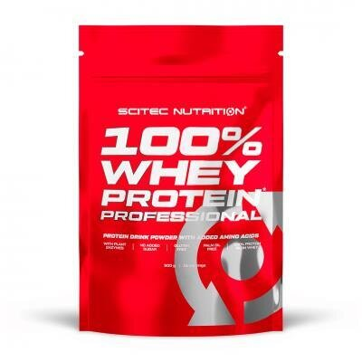 Протеїн Scitec Nutrition 100% Whey Protein Prof, полуниця-білий шоколад, 500 г