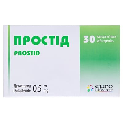 Простід капсули м'як. по 0.5 мг №30 (10х3)