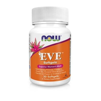 Мультивітаміни для жінок NOW EVE Women's Multi м'які капсули №30