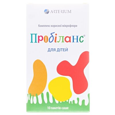 Пробіланс д/дітей порошок по 1 г №10 у саше