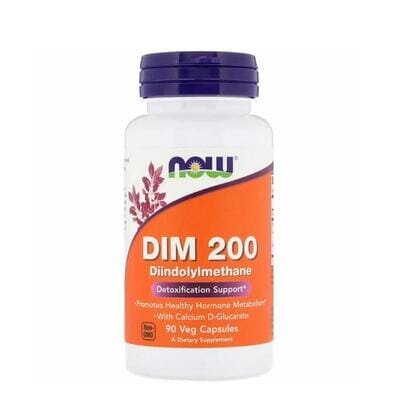 Дііндолілметан NOW DIM 200 Diindolylmethane вег. капсули №90