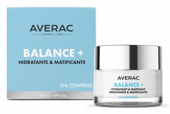 Крем для обличчя Averac Focus Balance+ денний зволожуючий та матуючий для жирної шкіри, 50 мл