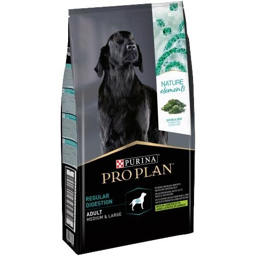 Корм сухий Purina Pro Plan Nature Elements для дорослих собак середніх та великих порід, з високим вмістом ягняти, 2 кг