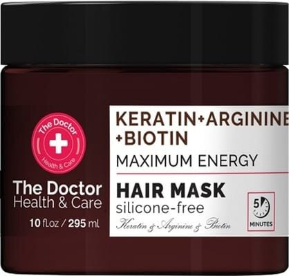 Маска для волосся The Doctor Health & Care Кератин Аргінін Біотин, 295 мл