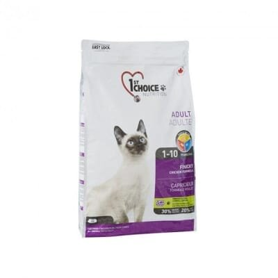 Корм сухий для кішок 1st Choice Finicky курча, 5,44 кг