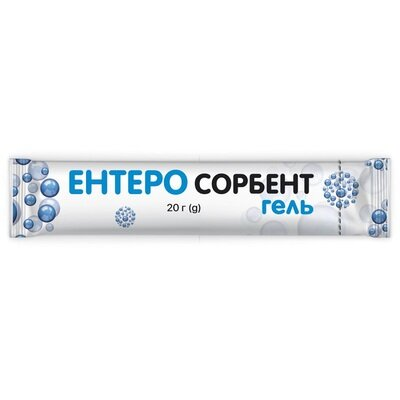 Ентеросорбент гель по 20 г №20 в стіках