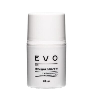 Крем для обличчя EVO derm з мадекасосидом для зміцнення судин, 30 мл