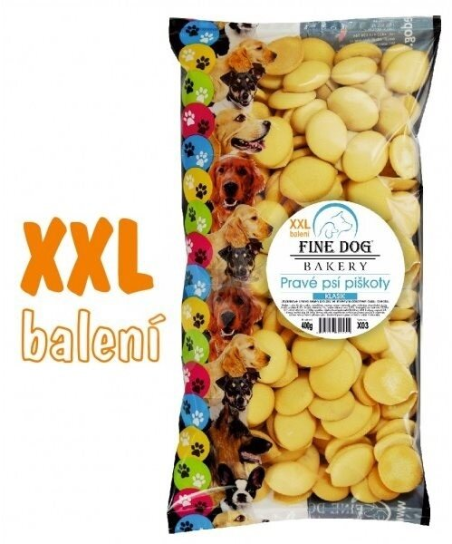Печиво для собак Fine Dog Bakery класичне (maxi), 400 г