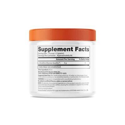 L-цитрулін Doctor's Best L-Citrulline порошок, 200 г