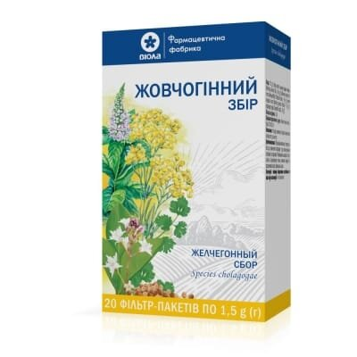 Жовчогінний збір збір по 1.5 г №20 у філ.-пак.