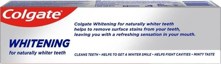 Зубна паста Colgate Відбілююча, 50 мл