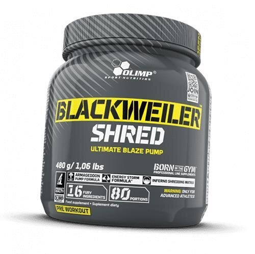Передтренувальний комплекс Olimp Blackweiler Shred, апельсин, 480 г