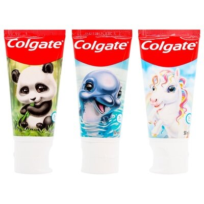Зубна паста Colgate Animals дитяча з 3-х років, 50 мл