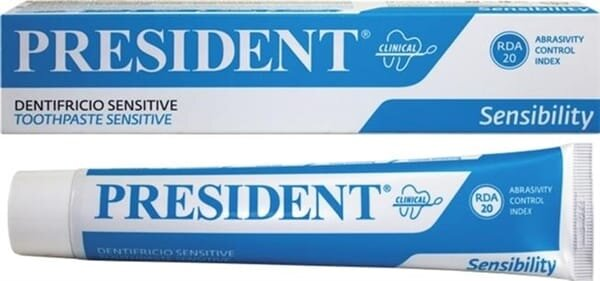 Зубна паста President Clinical Sensitive Sensibility, 75 мл