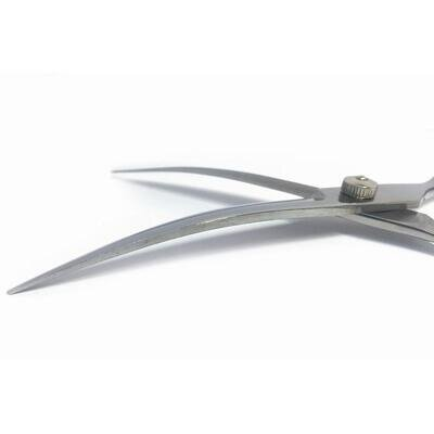 Ножиці M-Pets Grooming Steel Curved Scissor вигнуті, сталеві для стрижки собак, 6x20x0,7 см