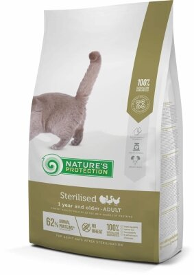 Корм сухий для стерилізованих котів та кішок Nature's Protection Sterilised, 2 кг