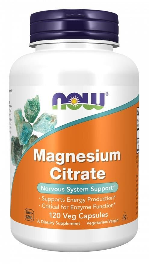 Магній цитрат NOW Magnesium Citrate вег. капсули №120