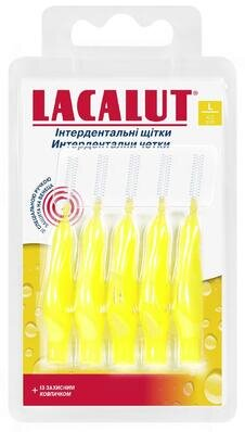 Інтердентальні щітки Lacalut Interdental L, 5 шт