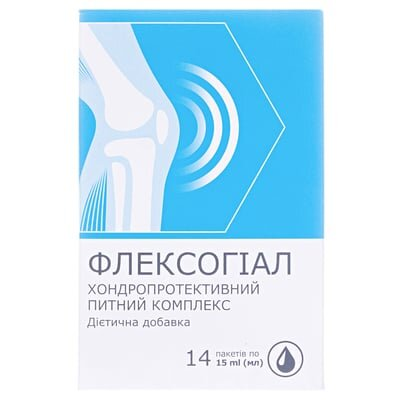 Флексогіал хондропротективний питний комплекс розчин по 15 мл №14 в пак.