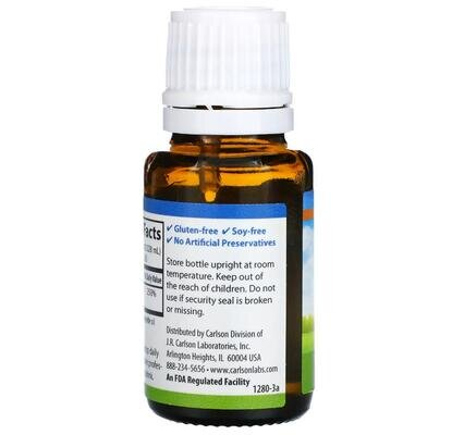 Вітамін D3 Carlson Labs Super Daily Vitamin D3 2000 МО, 10.3 мл