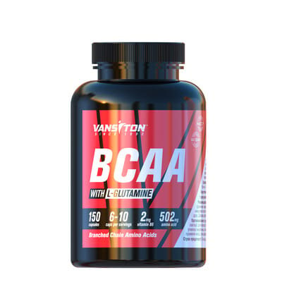 Амінокислота Vansiton BCAA, 150 капсул