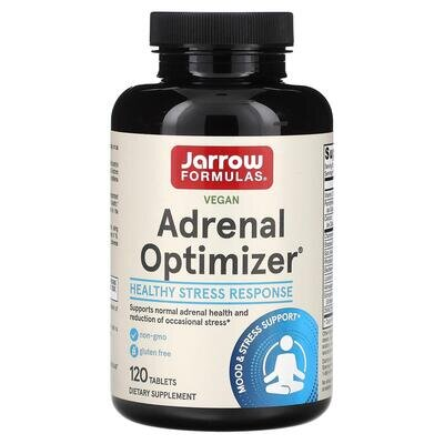 Підтримка наднирників Jarrow Formulas Adrenal Optimizer, 120 таблеток