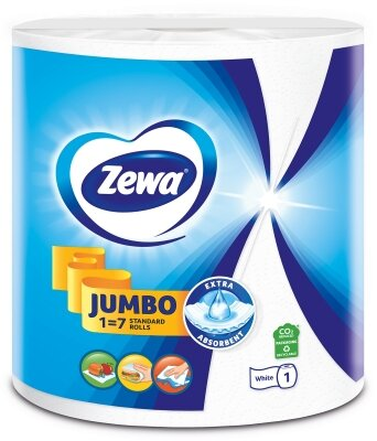 Рушники паперові Zewa Jumbo 2 шари, 1 рулон