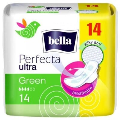 Прокладки гігієнічні Bella Perfecta Ultra Green Silki Drai, 14 шт
