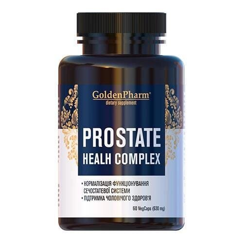 Простата Хелс Комплекс Golden Pharm капсули №60