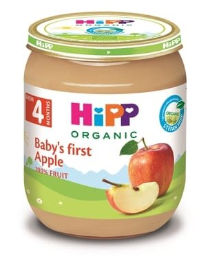 Пюре фруктове HiPP Organic Перше дитяче яблуко, 125 г