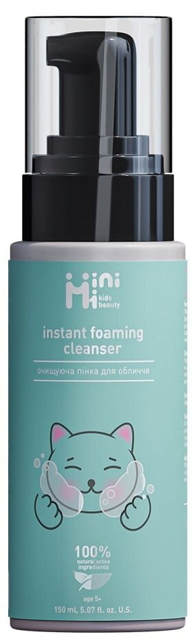 Пінка для обличчя MiniMi Kids Beauty очищаюча, 150 мл