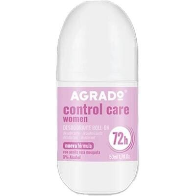Дезодорант кульковий Agrado Control Care Women 48h Олія Шипшини, 50 мл