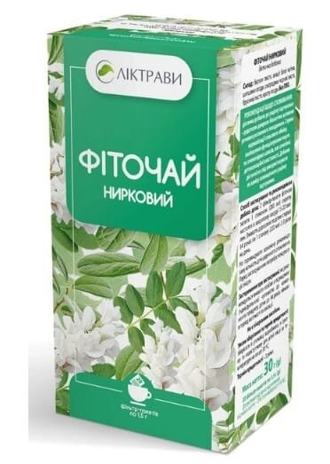 Фіточай Ліктрави Нирковий по 1.5 г №20 у філ.-пак.