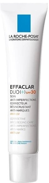 Засіб для обличчя La Roche-Posay Effaclar Duo(+) SPF30 коригуючий проти недоліків і слідів постакне, 40 мл