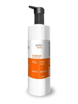 Гель для душу Wella Farma Манго та ананас, 500 мл