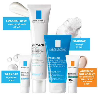 Набір La Roche-Posay Effaclar Duo+ для проблемної шкіри обличчя