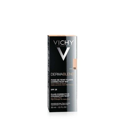 Тональний флюїд Vichy Dermablend коригуючий, тон 15, SPF 28, 30 мл