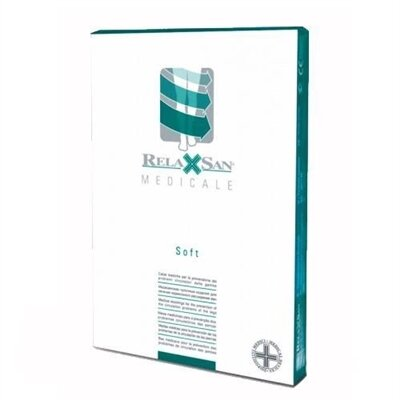 Колготки компресійні Relaxsan Medicale Soft М2180А без миска, компресія 23-32 мм рт. ст., колір бежевий, розмір 4