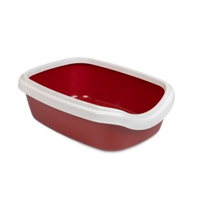Туалет для кішок Природа PR241736 Comfort М Бордо 41 х 30 х 13,5 см